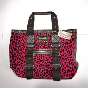 Vintage Leather Print Bag ✨